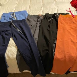 Figs Livingston scrub pants, all size L, reg. length.